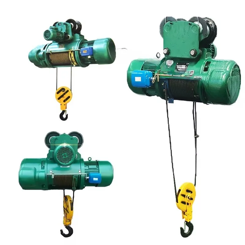 Cheaper price 2-20 tons industrial cd electric hoist 40 tons electric single and double speed electric trolley wire rope hoist