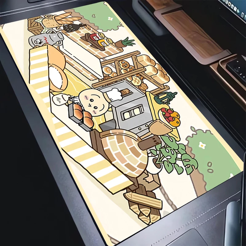 

Mouse Pad Non-slip Office Laptop Kawaii Cartoon C-chiikawa Desk Mat Cute Anime Gamer Player Mousepad PC Accessories Keyboard Pad