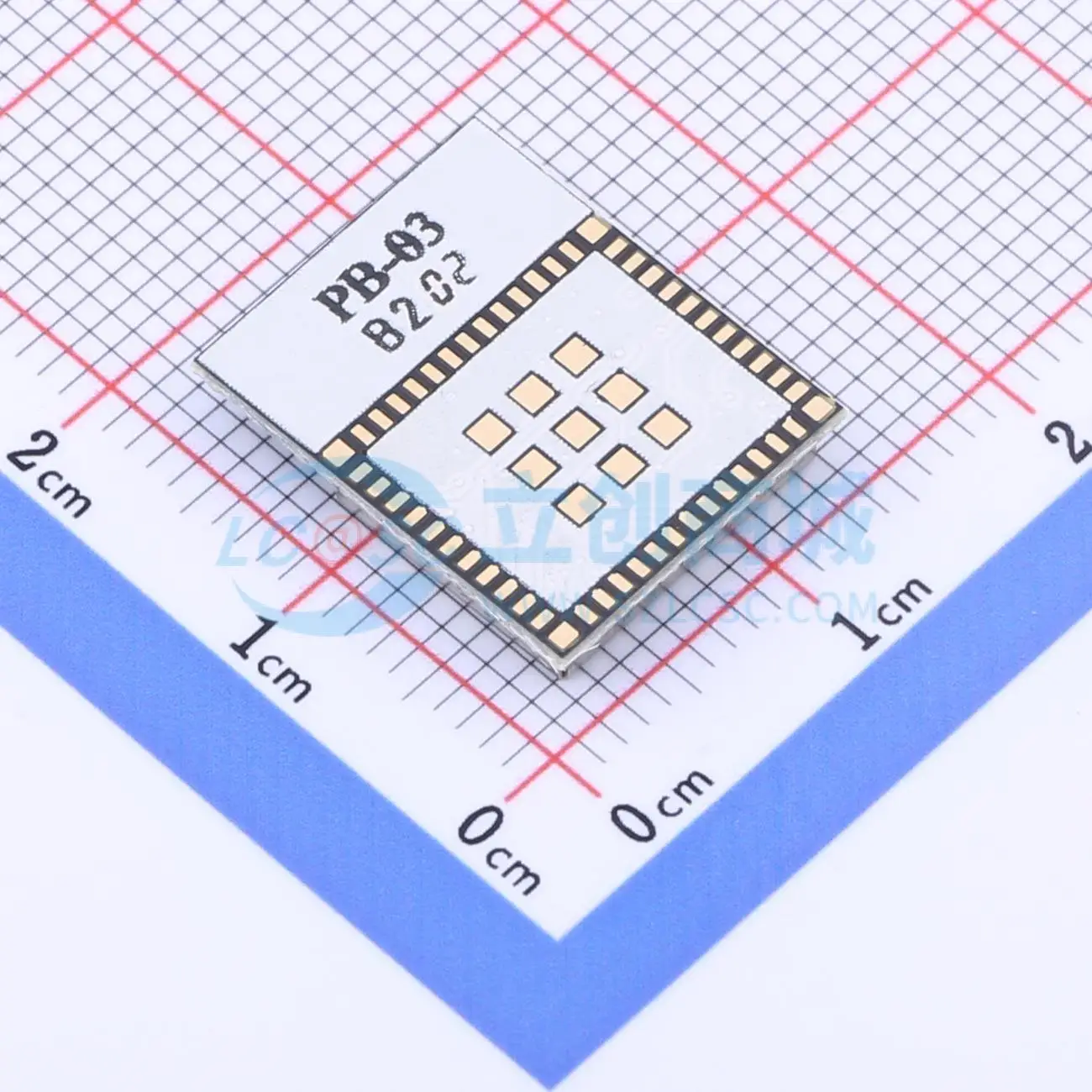 9pcs PB-03 SMD 16.6x13.2mm PHY6252chip DMA PDM SPI UART I2C 5.2 Bluetooth Wireless Module for Smart Home System
