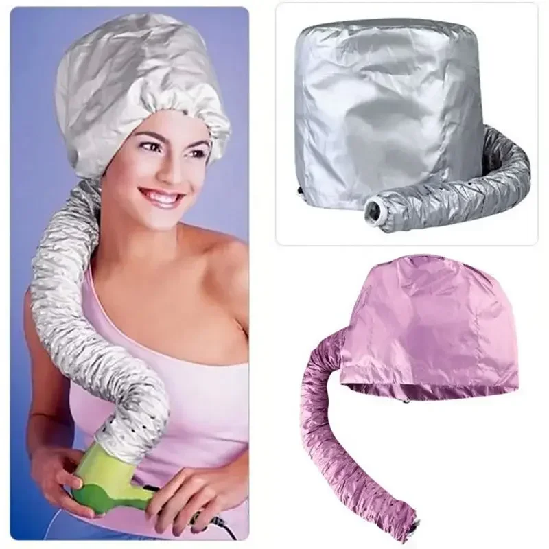 Portable Hair Bonnet Dryer Cap Lazy Man Hair Dryerr Cap Quick Dry Hair Dryer Heating Set Oil Baking Cap Household Fast Dry