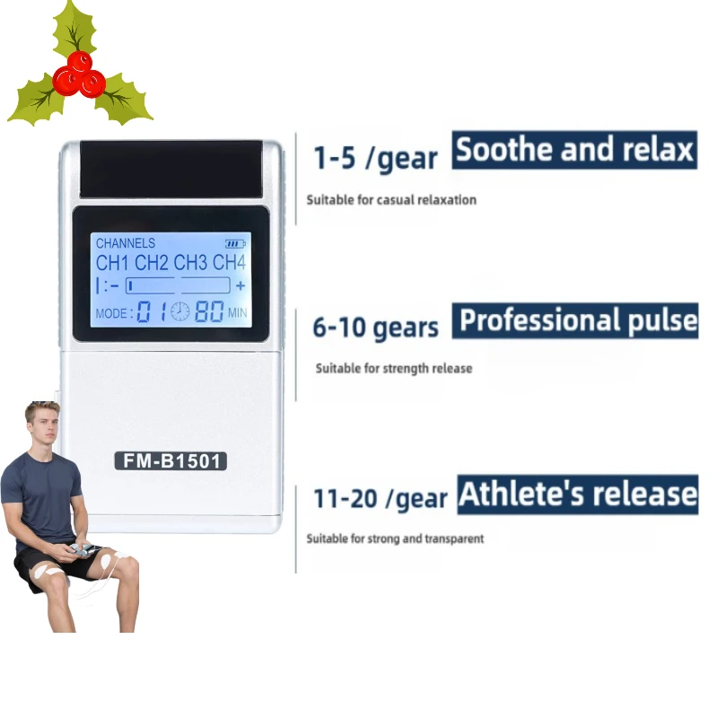 

Professional TENS Therapy Device Electric Muscle Stimulator for Sports Recovery Massage Apparaat Elektrisch