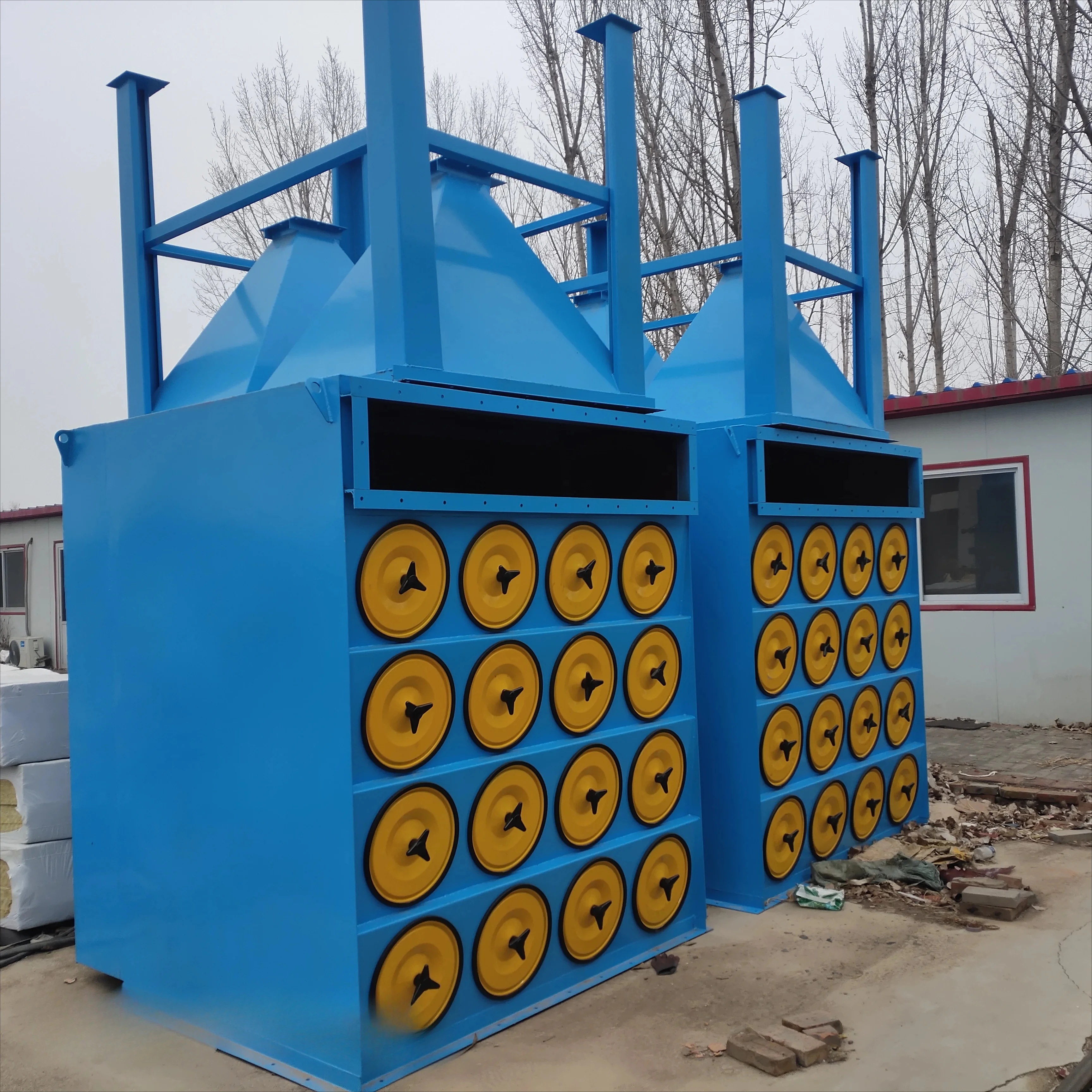 Industrielle Filtrationsausrüstung Pulse Jet Bag Staubsammler mit Extraktor und Filter