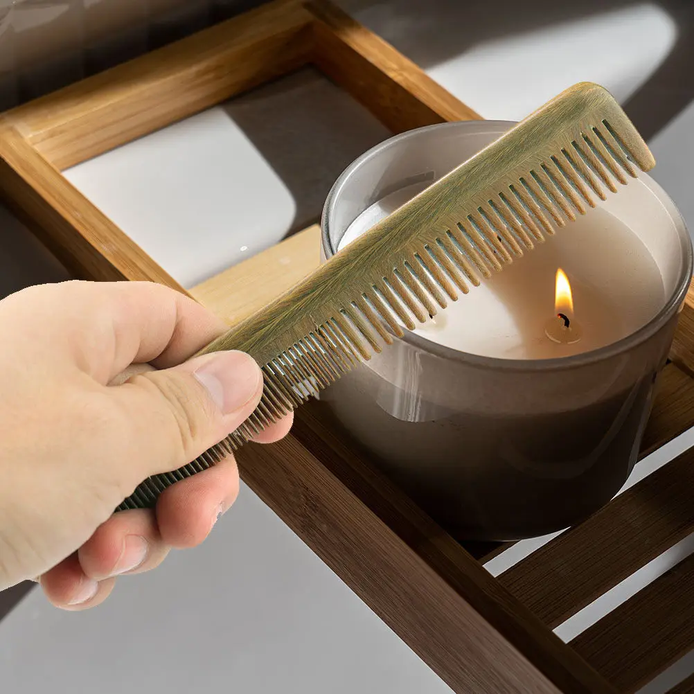 

Расческа для волос ручной работы из натурального палисандра, эргономичная, антистатическая, для массажа кожи головы, портативная, для путешествий, для гладких волос