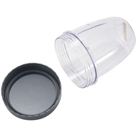 A07R 3Pcs Replacement Cups 32 Oz Colossal +24 Oz Tall +18Oz Small Cup+3 Lids For Nutribullet Fruit Juicer Parts Kitchen Applianc