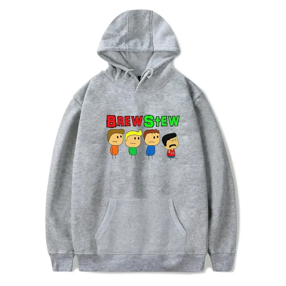 Mulheres e homens Brewstew Hoodie moletom, pulôver de manga comprida, roupas da moda 2024