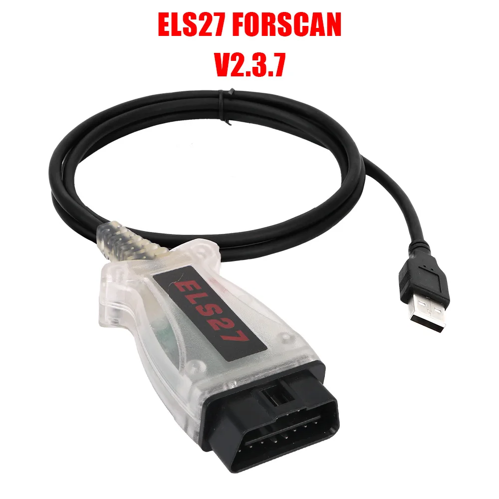 Car Diagnostic Tool Green PCB PIC18f25k80 Chip ELM327&J2534 Pss-Thru ELS27 Forscan V2.3.7 For Mazda Multi-Language Works