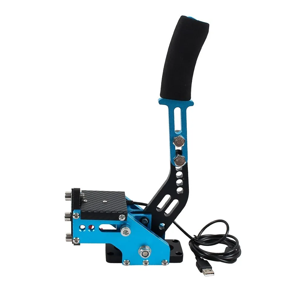 USB Handbremse SIM Für G25/27/29 T300 T500 PC Racing Spiele Fanatecosw Dirt Rally Hand Bremse System Rot Schwarz blau HB-1009 – Detail 8