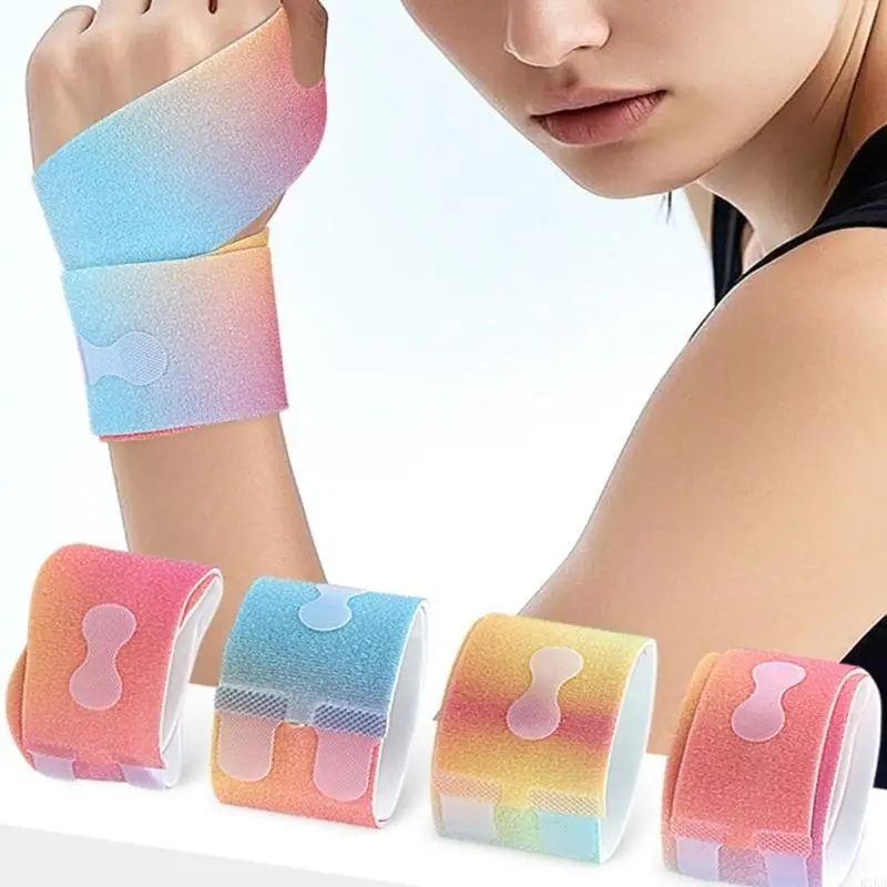 

Спортивная поддержка запястья, регулируемая компрессионная поддержка запястья, эластичная дышащая запястья, тренажерный зал,