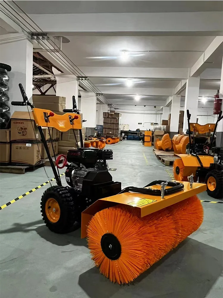 

Construction site ash sweeper floor milling ash sand sweeper walk-behind small road sweeper