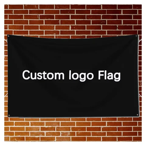Custom Printed Flags Decorative Flag Durable Polyester For Decoration