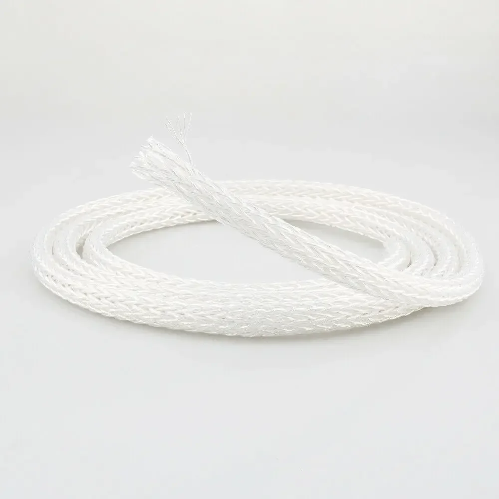 1 meter  Braid 12AG High Purity Silver Plated OCC Speaker Cable 24 Strands Bulk wire