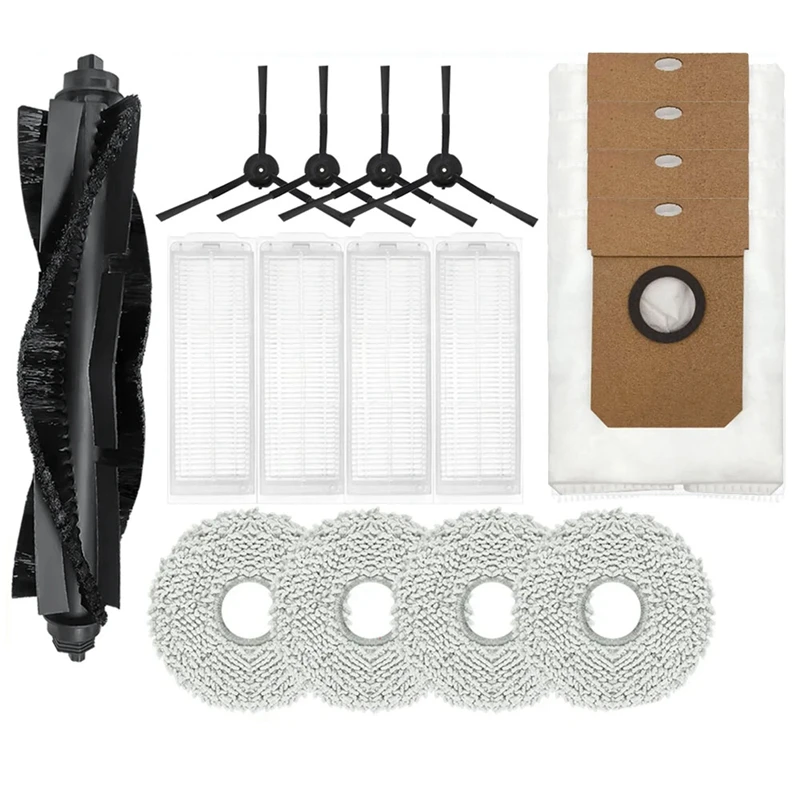 Accessory Set For Karingbee S7 Omni Robot Vacuum Replacement Parts Main Side Brush Mop Dust Bag
