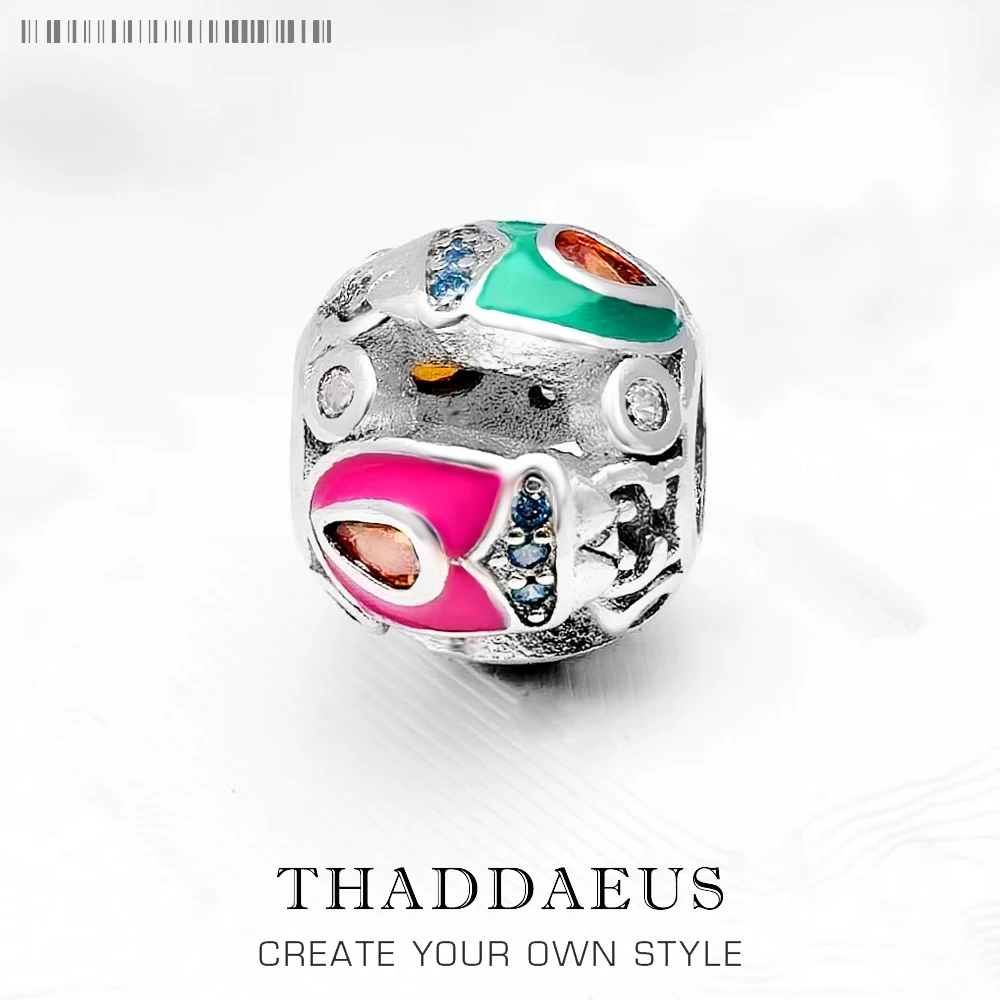 

Beads Colourful Beetle Bug Brand New 925 Sterling Silver Europe Jewelry Accessories Gift For Women & Men