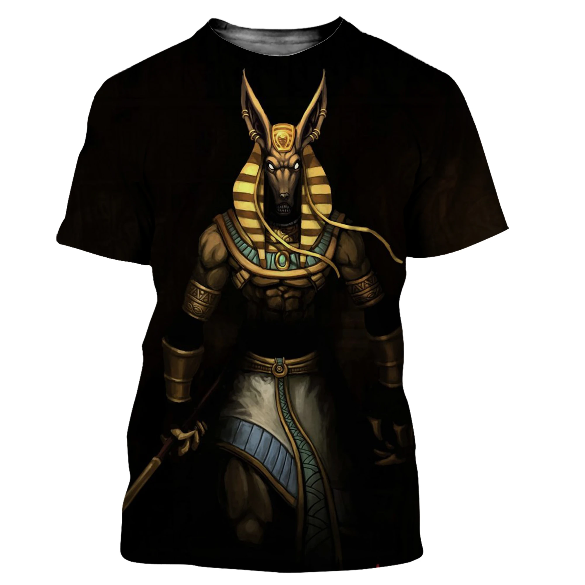 

Anubis 3D Printed T-shirt Men Women New Summer Fashion Casual Kids Boys T Shirt Harajuku Streetwear Oversized Tops Dropshipping