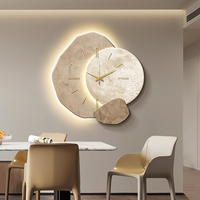 Modern Bedrooms Wall Clocks Living Room Luxury Interior Led Clock Wall Design Creative Silent Reloj Pared Room Decorations