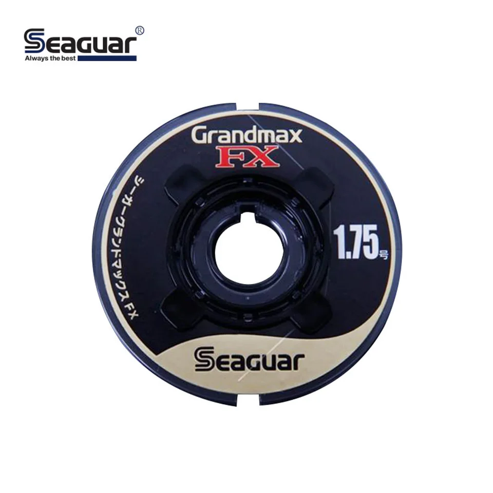 Imagem -04 - Seaguar Grand-max fx Fishing Line Resistente ao Desgaste Transmissão de Luz Original Japonês 0.65kg a 13.0kg 60m 100 Florrocarbono