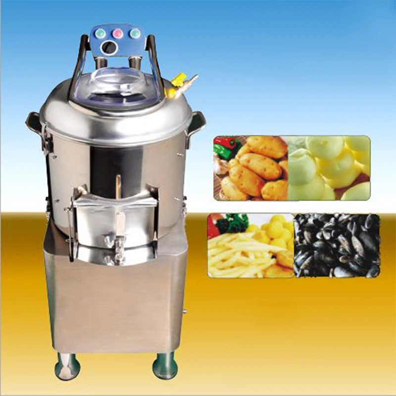 Potato Peeling Machine Acacia Eectric Potato Peeler Commercial Scallop Cleaning Machine