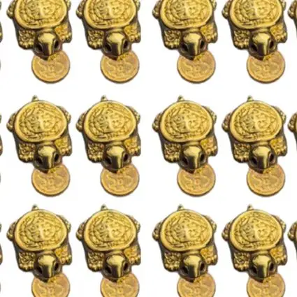 For Prosperity Gifting for Golden Metal Turtle Figurine Decorative Turtle Figurine Turtle Figurine Prosperity Ornament