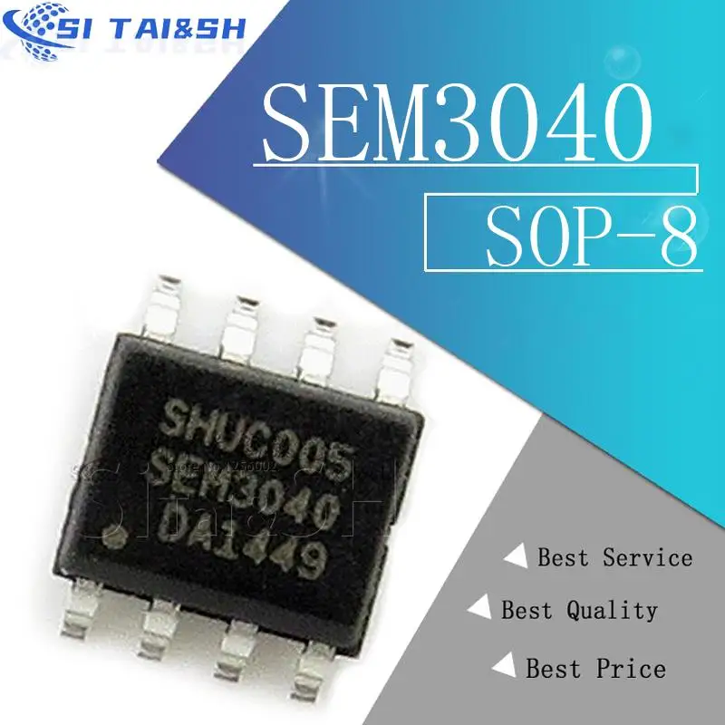 5PCS  SEM3040 3040 SOP8