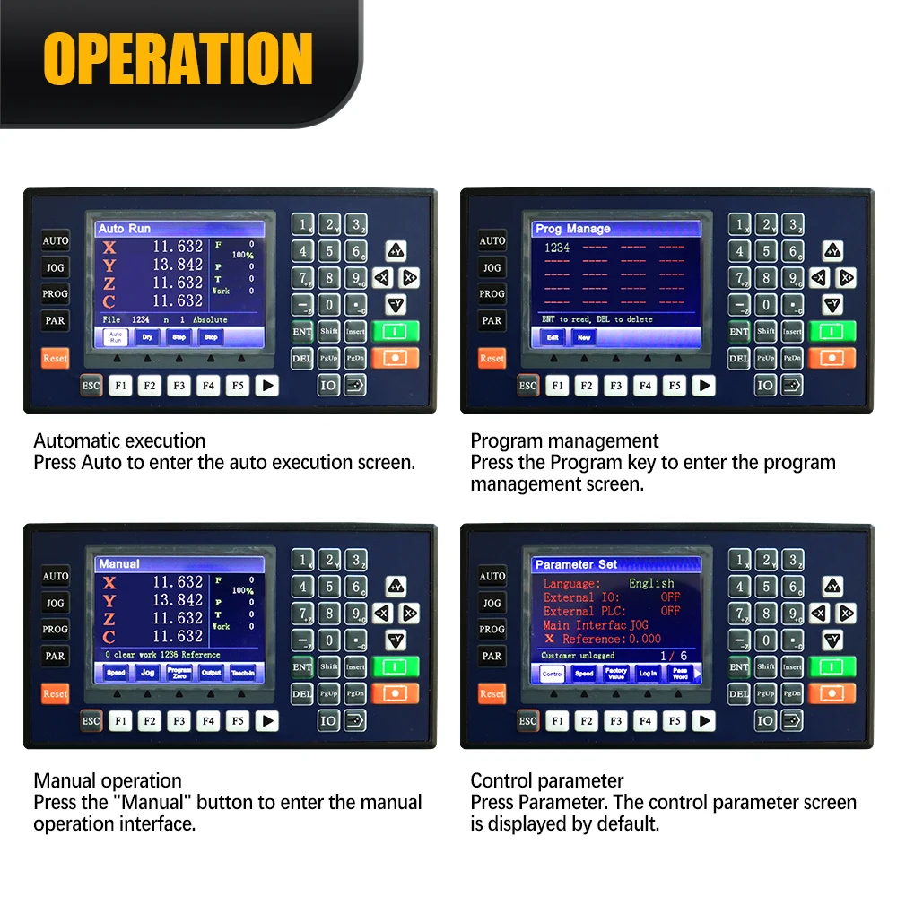 HLTNC TC5510V TC5520V TC5530V TC5540V Controller CNC a 4 assi Controller di movimento per servomotore passo-passo del router CNC