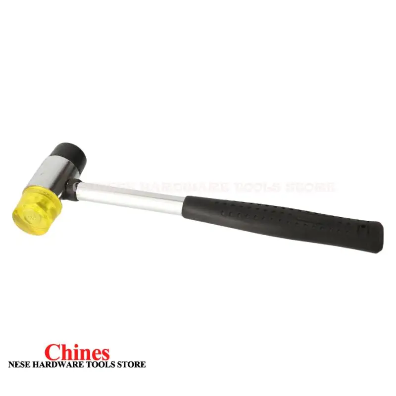 

30mm Mini Hammer Nylon Head Mallet Hand Tool Non-Slip Handle Nylon Rubber Used As Wood Plastic Jewelry Crafts