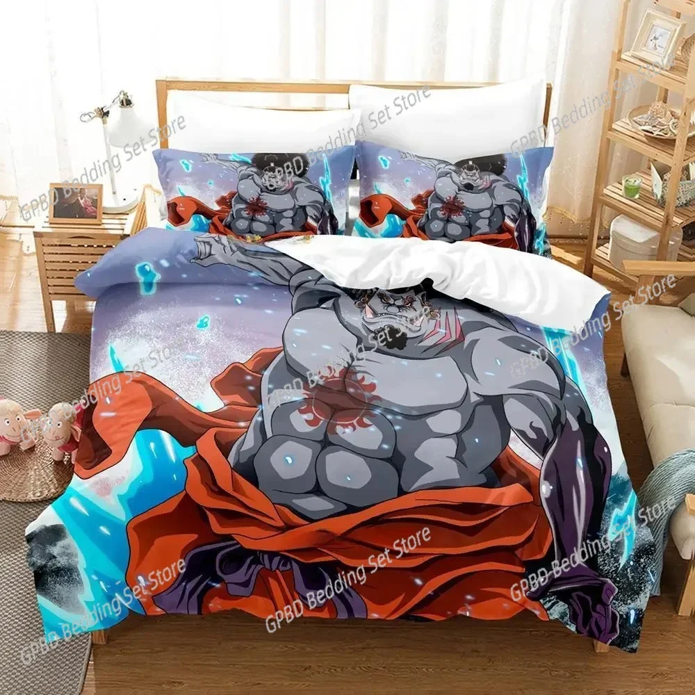 

New Jinbe Comfortable Duvet Quilt Cover Pillowcase Bedding Set Children Bedroom Decoration Home Textile