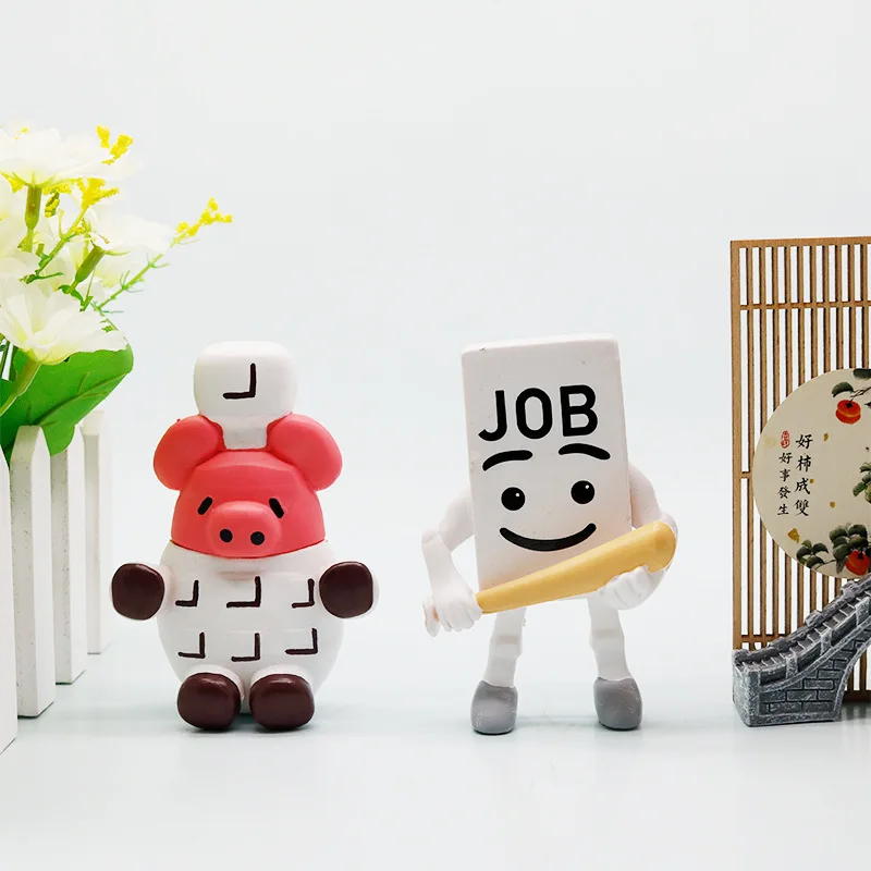 Stealing Brain Rotten Figurines, Stealing Brain Macro, Strange Me, Pixel Game Peripheral Models, Toys and Ornaments