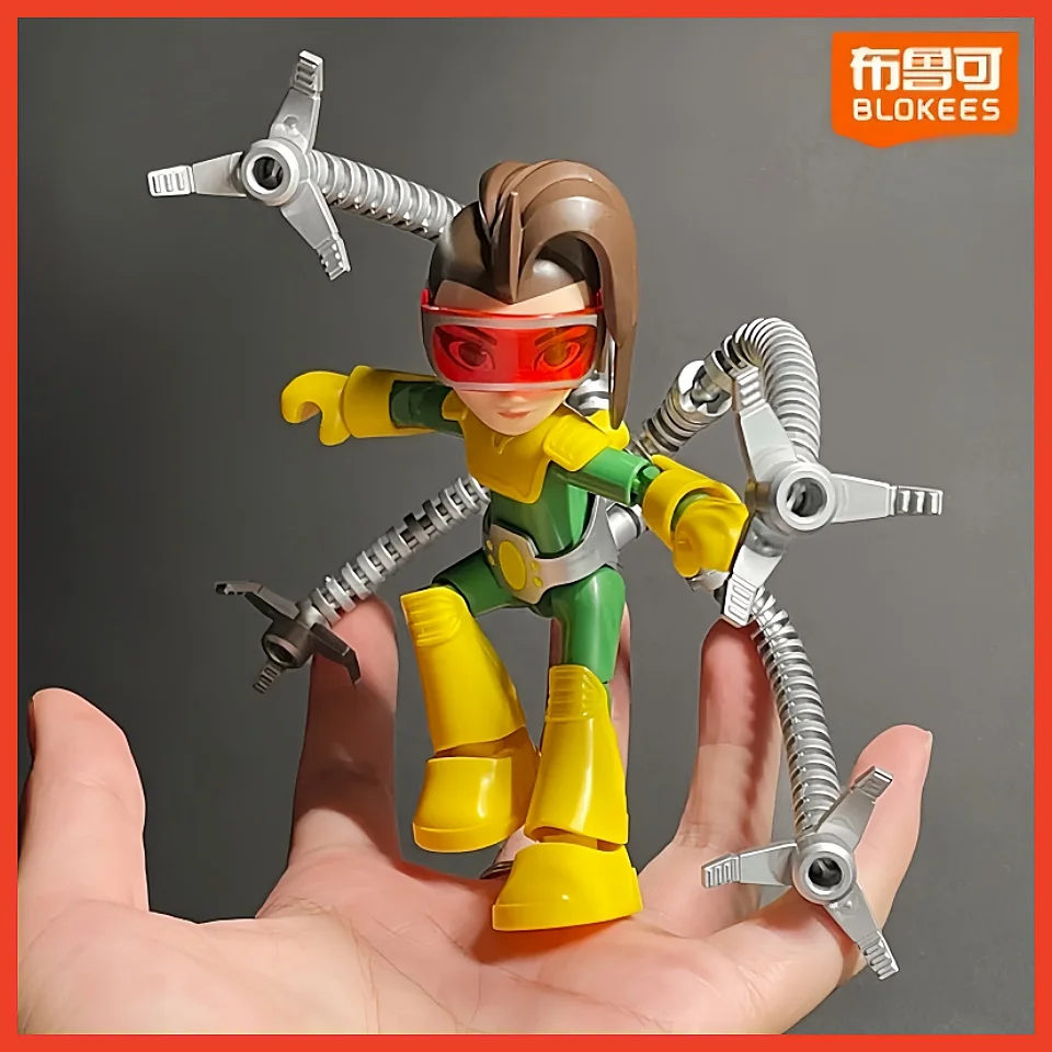 

Blokees Marvel Legends Доктор Осьминог Фигурка Пикант и его удивительные друзья Волшебная версия Доктор Осьминог Игрушка Рождественский подарок