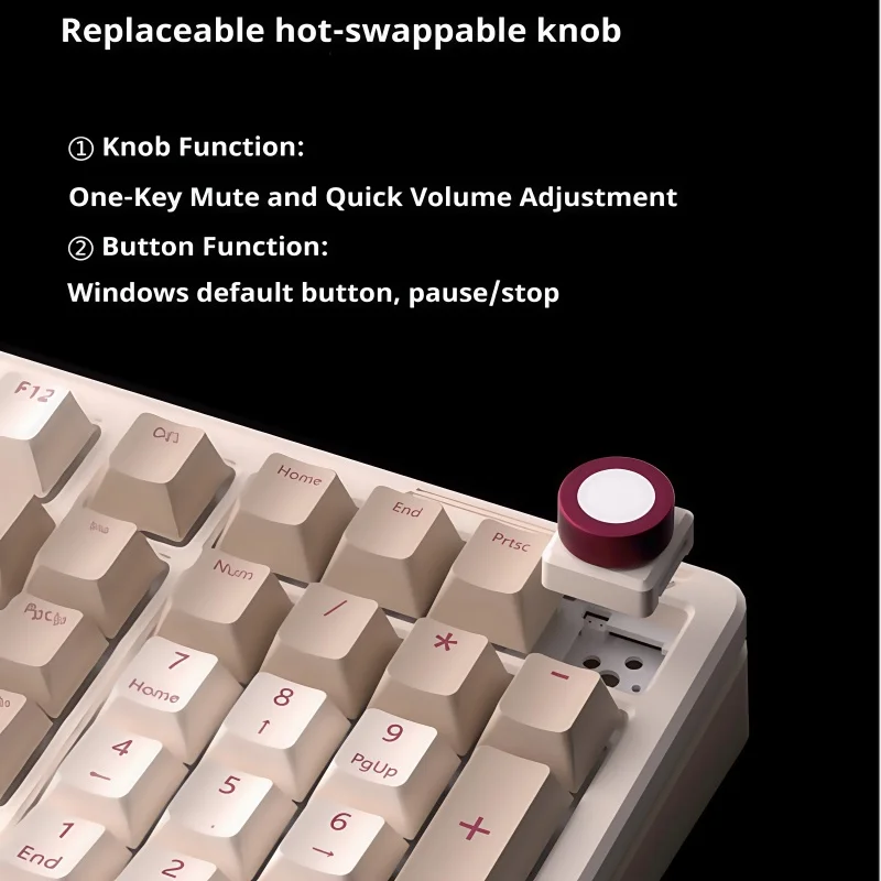 B98 레트로 기계식 키보드 무선 3모드 연결 맞춤형 RGB 인체공학적 PBT 소재 풀 키 핫 스와퍼블 CSGO