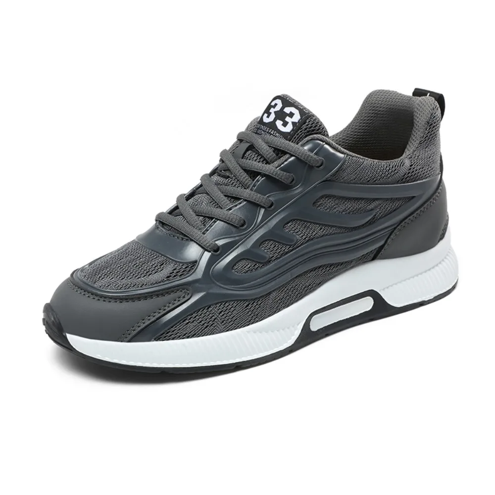 2026 Sneakers Men Elevator Shoes Breathable Invisible Inner Heightening Shoes Man Taller Sports Casual Shoes Outdoor Lift Male
