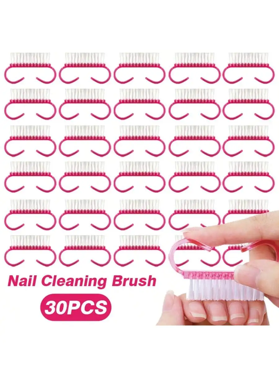 5/10/20/30Pcs Nail Art Brush for Nails Dust Power Cleaning Remover Scrubber Nail Brushes Acrylic Gel Manicure Remove Tools