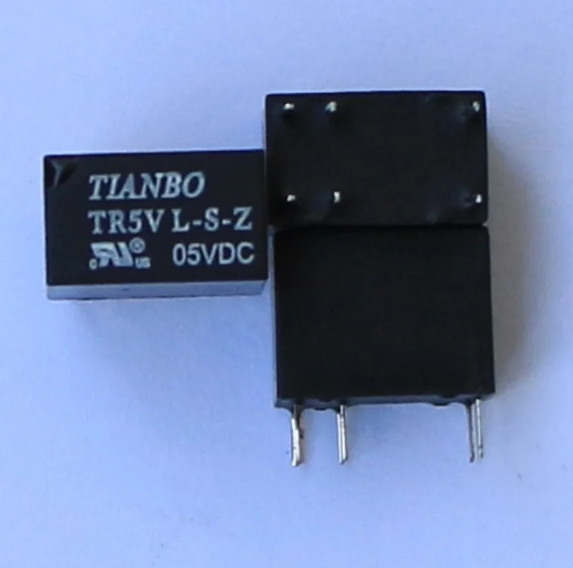 

Реле сигнальное TR5V-L-S-Z, TR5V-L-12VDC-S-Z, TR5V-L-24VDC-S-Z, TR5V-L-05VDC-S-Z, 1 FORM C 2A, 6-контактное, для печатных плат