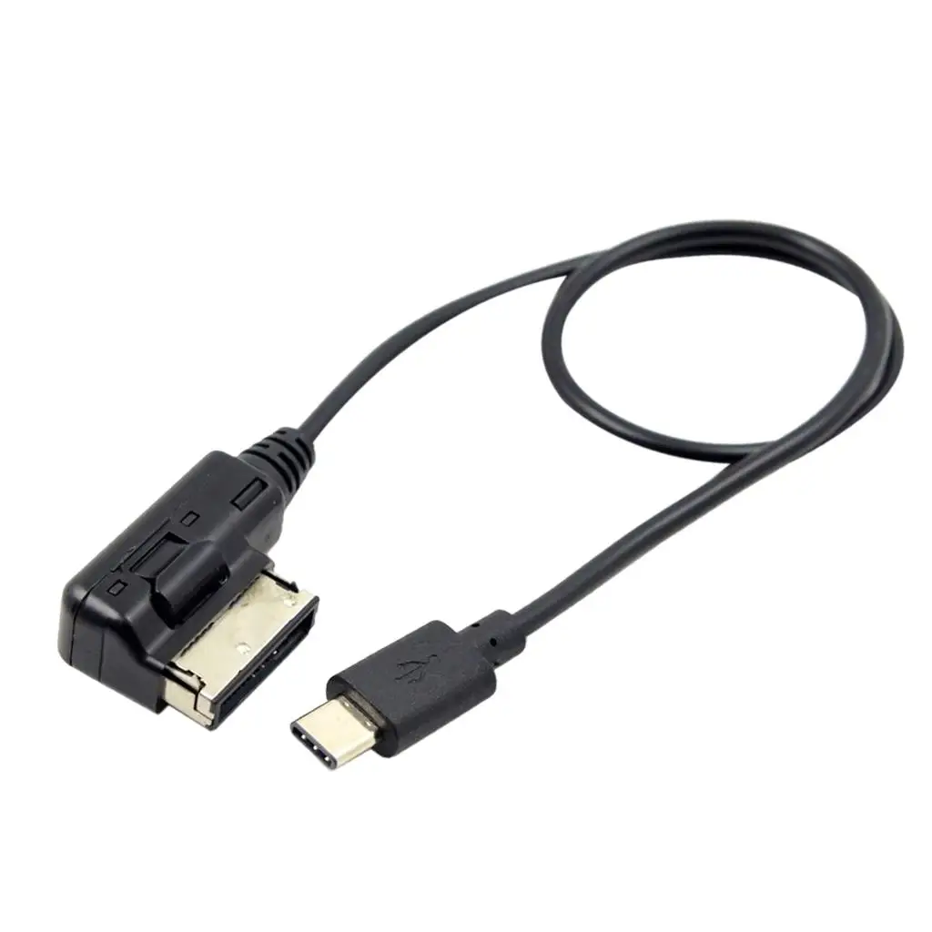 

Портативный зарядный кабель USB 3,1 типа C, AMI шнур подходит для VW для Audi A3 A4 A5, автомобильные аксессуары для электроники