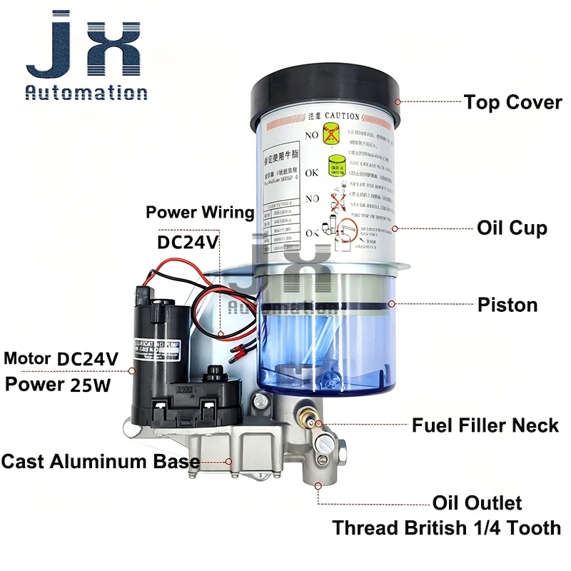 Punch Press Accessories Electric Butter Pump SK-505BM Semi-automatic Lubrication Pump