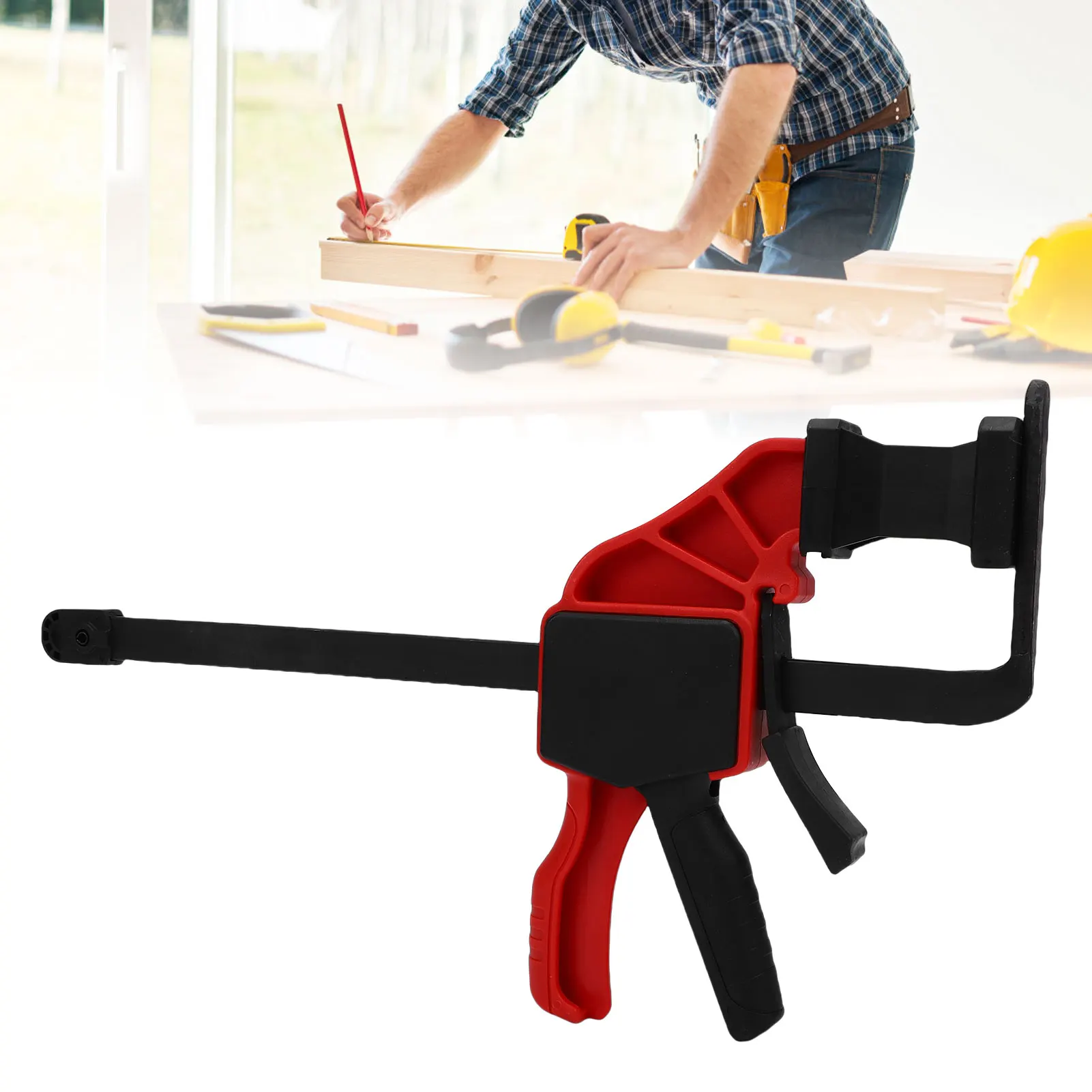 Klem voor zaagrails, geschikt voor Makita zaagrails, met een klemkracht van 90 kg, multifunctionele houtbewerkingsklem.