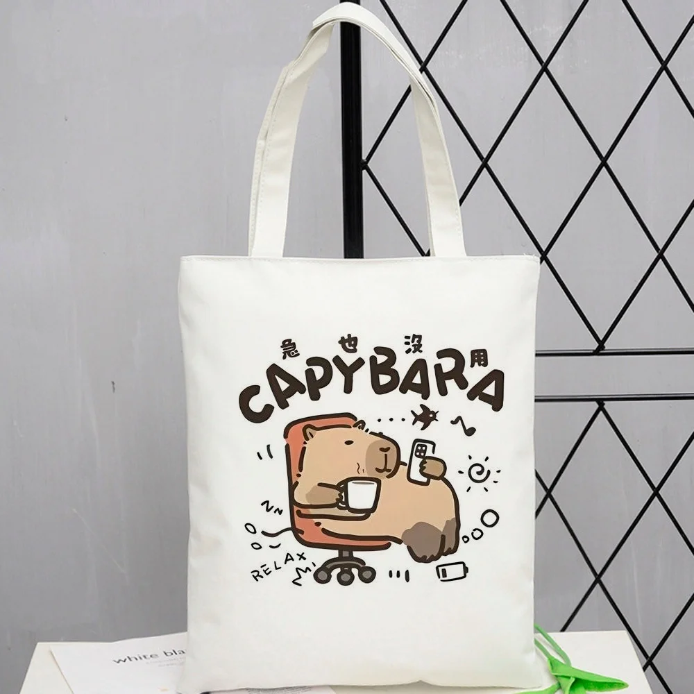 Capibara Capybara tote bag bolsas de tela shopping shopper einkaufstasche femme
