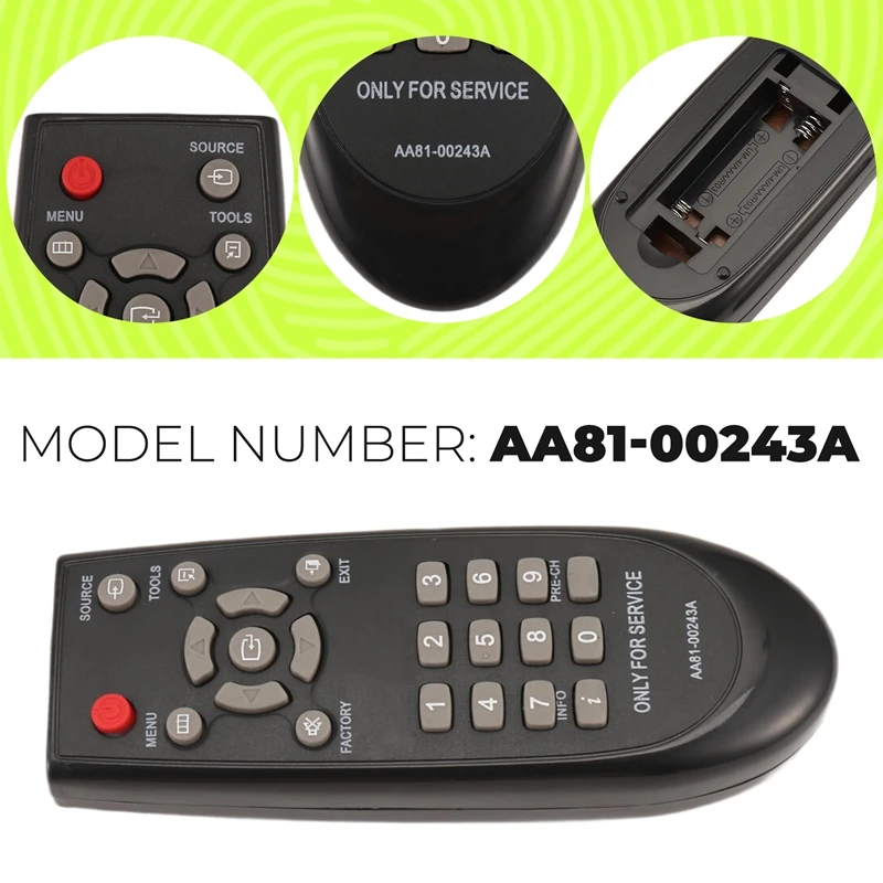 AA81-00243A Service Remote Control Controller Replacement For  TM930 TV Television