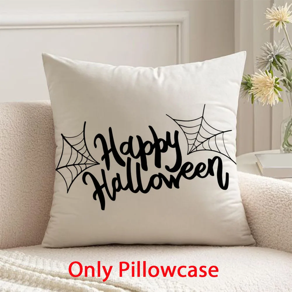 

Halloween Pillow cover Trick or treat Christmas decorative 45x45 cushions cover for New Year home decor pillow case