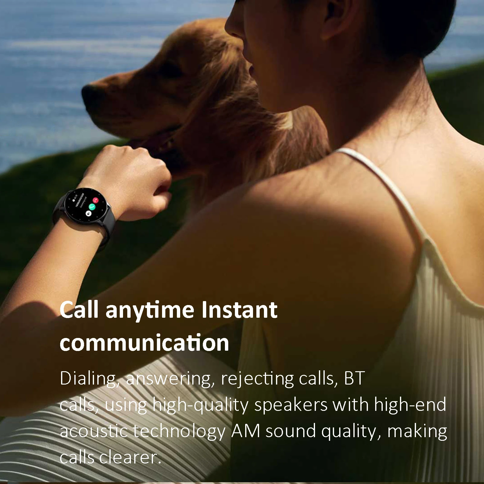 

Умные часы с 1,28-дюймовым высококачественным TFT-экраном, мониторингом здоровья и сна, водонепроницаемостью IP67, Bluetooth 5.2, функцией звонков и 15-дневным временем автономной работы