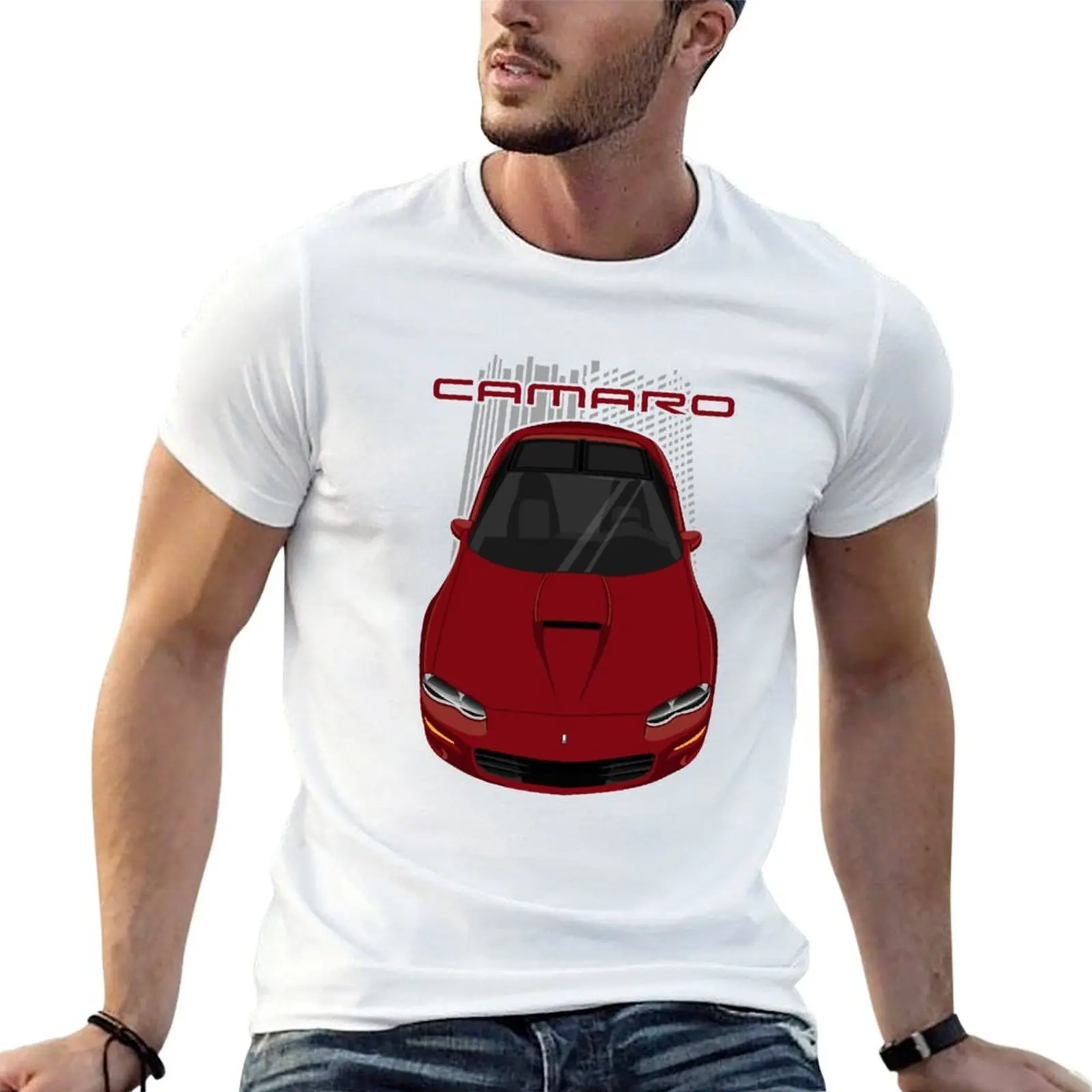 

t 4th pack cotton shirts T-Shirt red Camaro - t man cotton shirt gen
