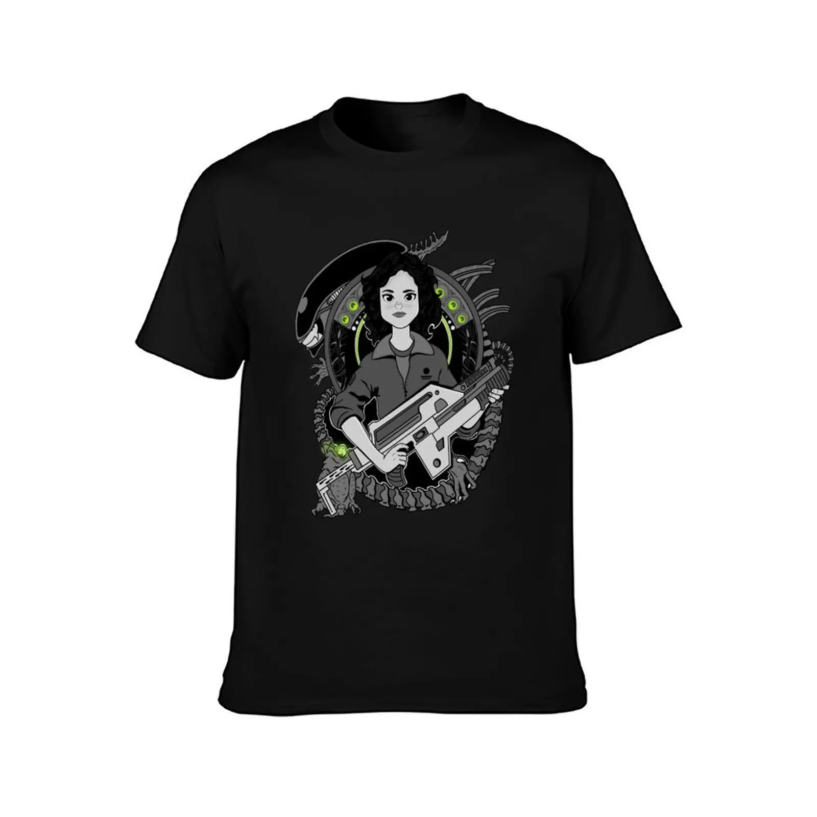 Ellen ripley T-Shirt Outdoor Work Short Sleeve Top T-Shirt