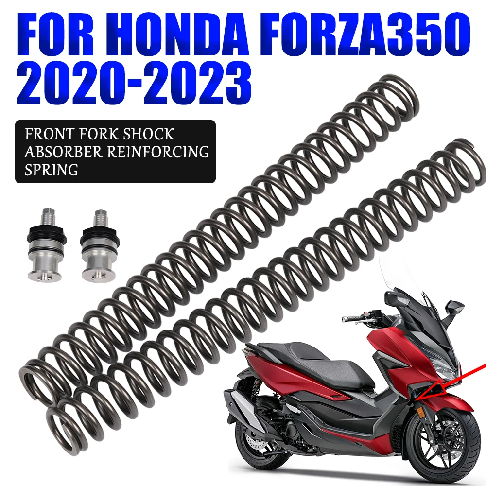 

For Honda Forza350 Forza 350 NSS NSS350 Motorcycle Accessories Front Fork Shock Absorber Spring Reinforcing Strengthen Springs