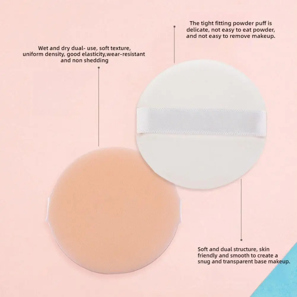 Weiche Luft Kissen Puff Trocken Nass Dual-use-BB Creme CC Pulver Schönheit Flüssigkeit Make-Up Form Foundation Schwamm Puff runde Werkzeug L8Q0