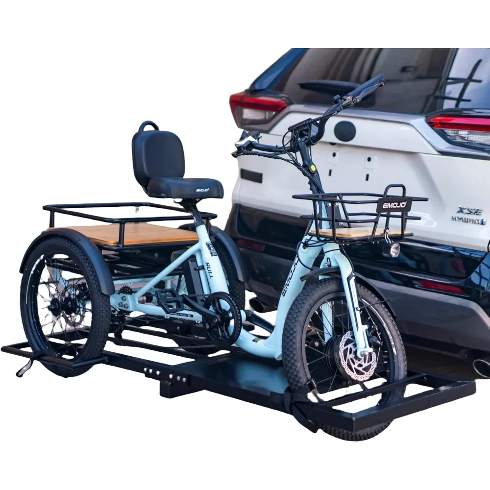 

Hitch Rack for All Fat Tires Electric Trike (Black)
