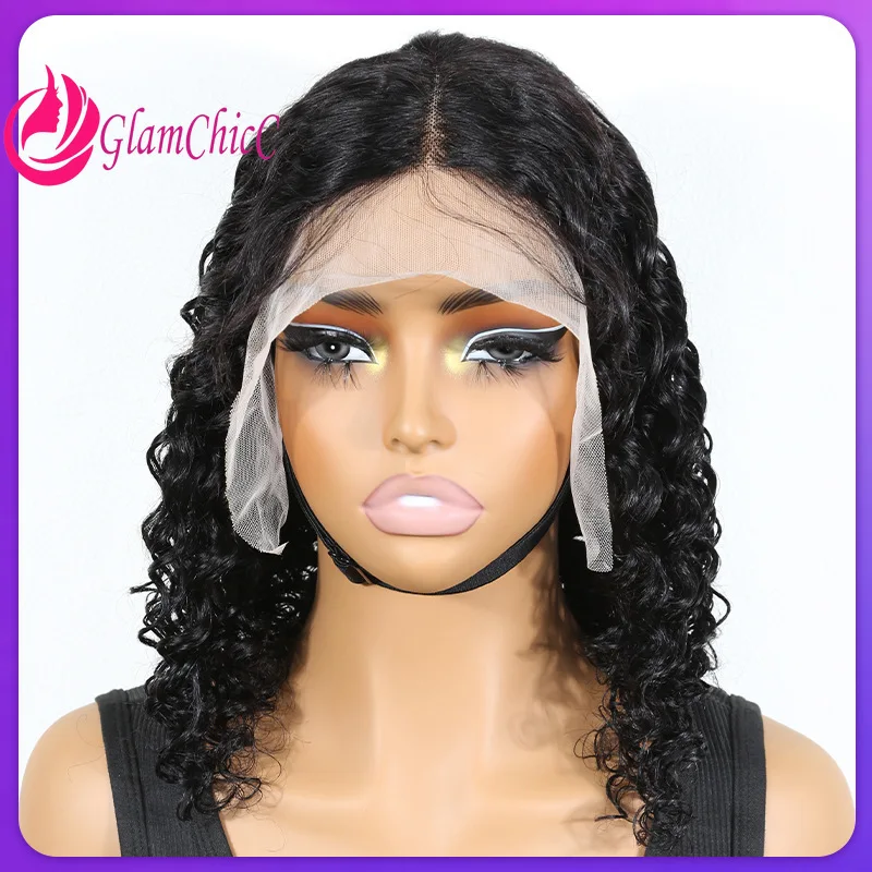 

High Quality 13x6X1 T Part Lace Front Deep Wave Natural Color8-28Inch Human Hair Wig Brazilian Virgin Remy180%Density for Women