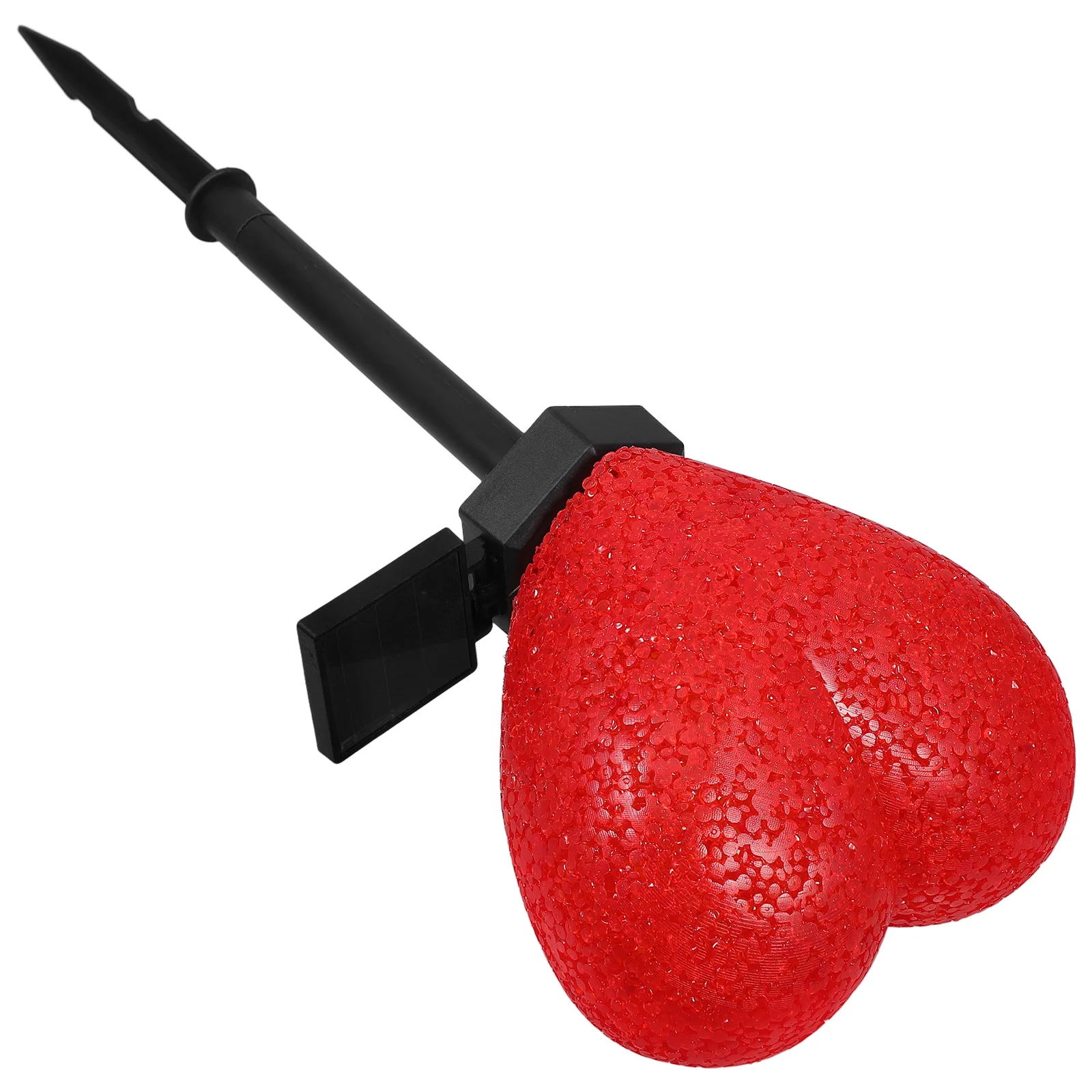 

Solar Heart Stake Light Red Waterproof Outdoor Lawn Garden Lighting Romantic Valentine's Day Decoration Outdoor Lamp Decor