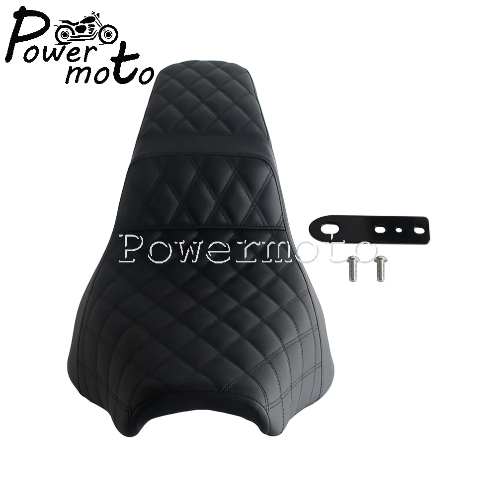 For Heritage Classic 107 114 FLHC FLHCS Street Bob 107 114 FXBB FXBBS 2018 19-2025  Front Rear Driver Passenger Seat Replacement - view 3