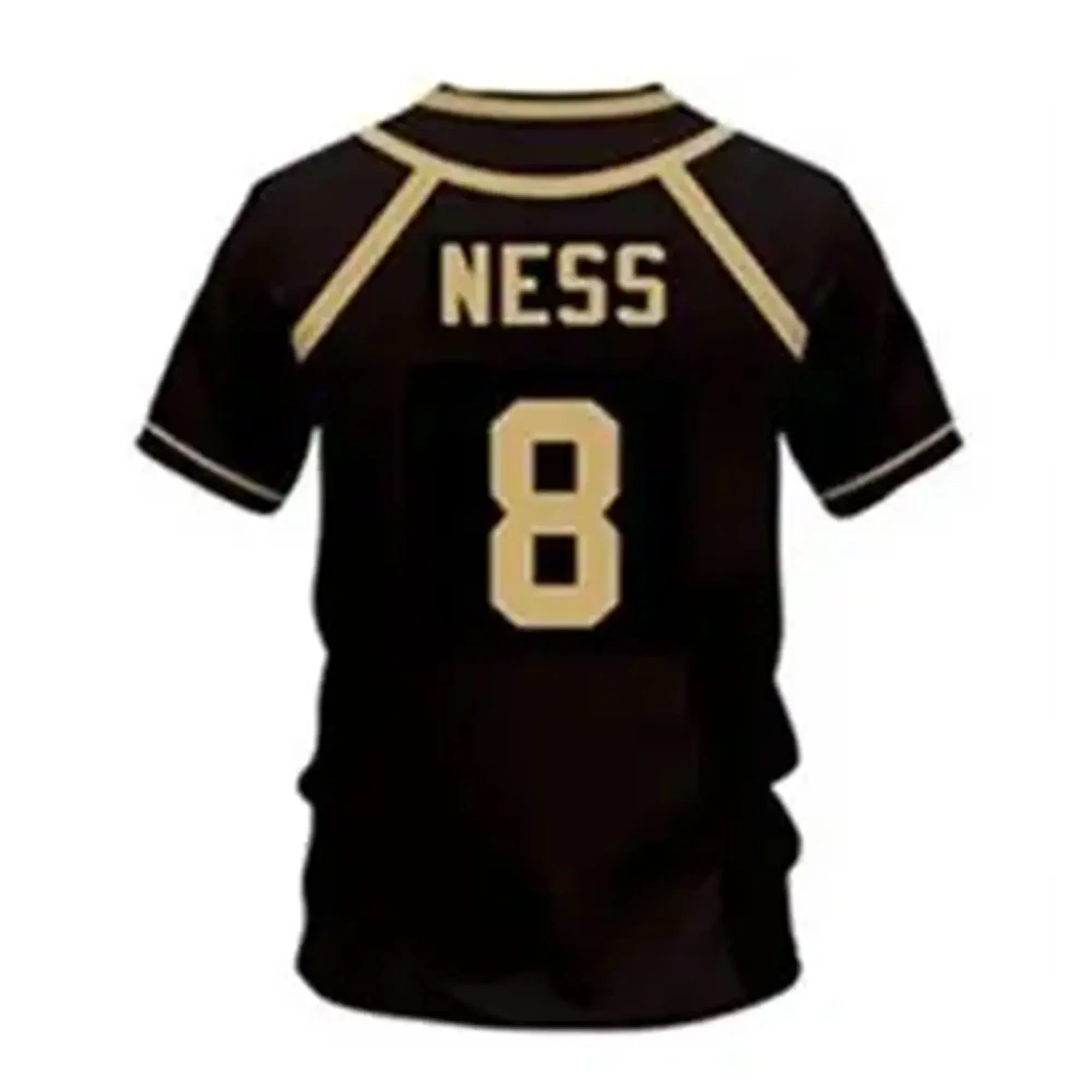 قمصان رياضية كاجوال للرجال والنساء، قمصان بنمط كرة القدم #6