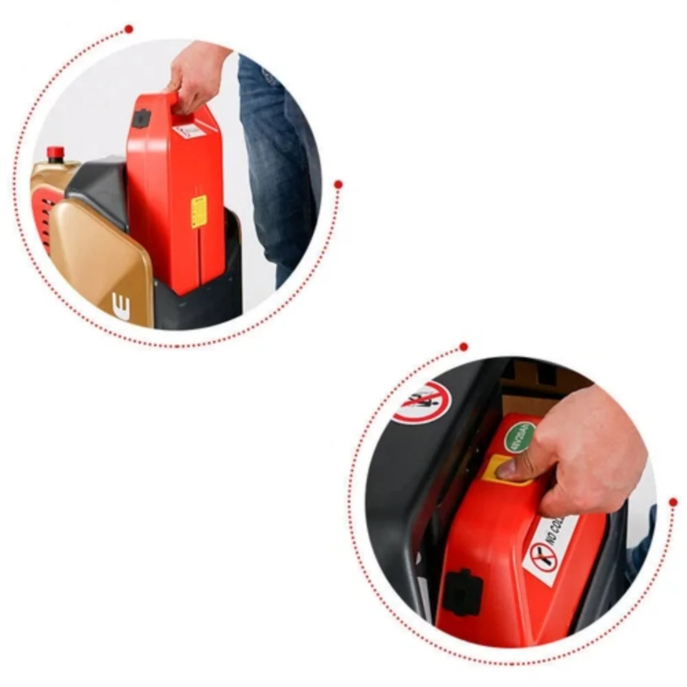 24V/48V 20Ah LiFePO4 Lithium Battery for Noblelift EDGE PTE20N PTE33N PTE45N