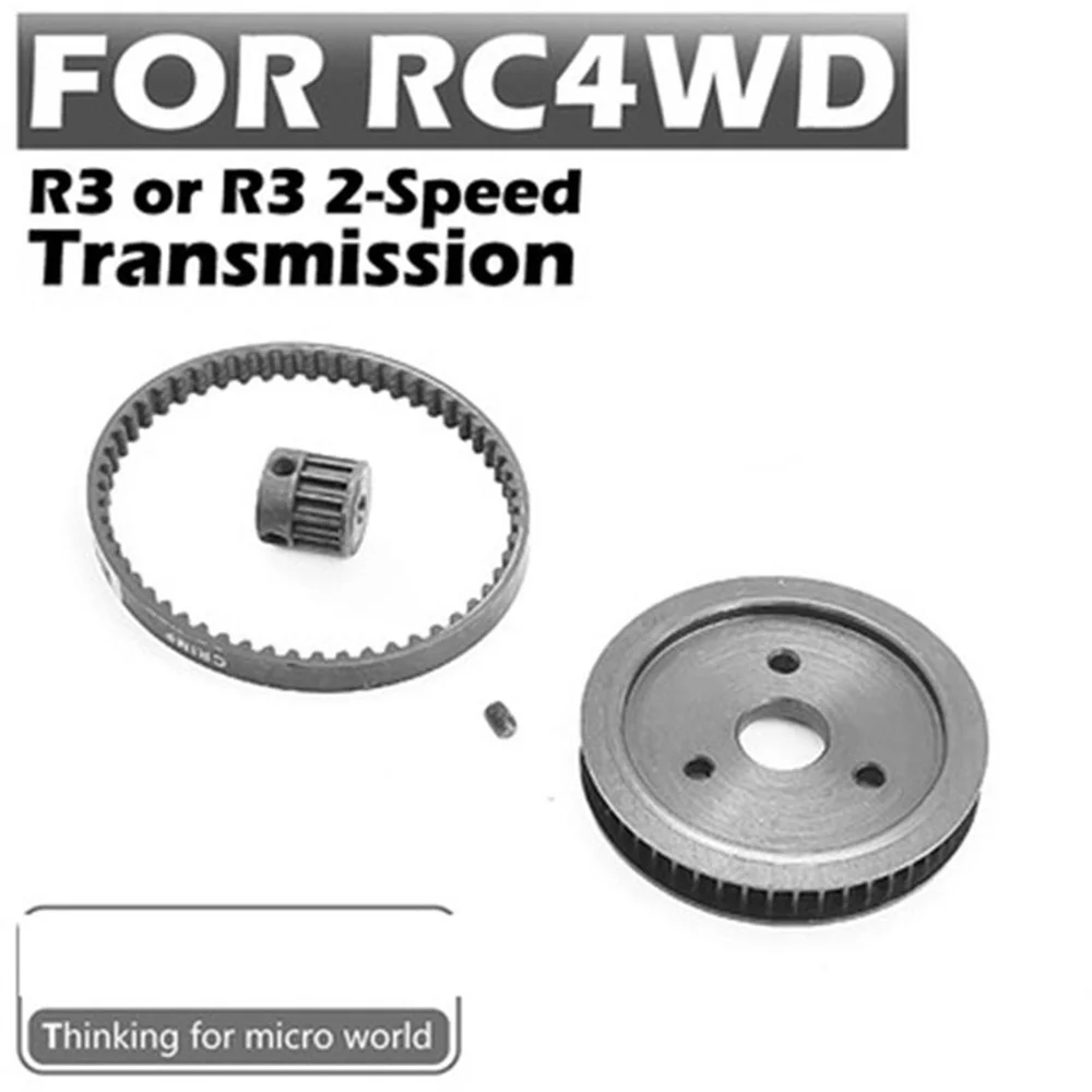 1 Set Gear RC accessori di riparazione per RC4WD TF2 D90 R3 Wavebox trasmissione a cinghia RC parti di aggiornamento per auto